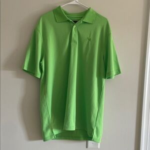 Loudmouth Lime Green Men's Polo